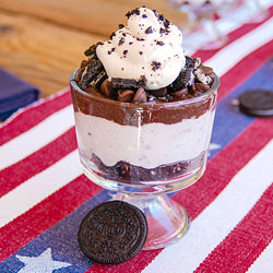 Oreo Cookies and Cream Trifle