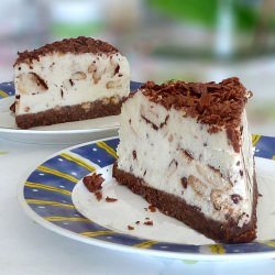 No-bake Cookie Cheesecake