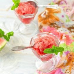 Watermelon Mint Granita