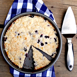 Blueberry Cream Cheese Coffeecake