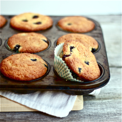 Blueberry Cornmeal Muffins