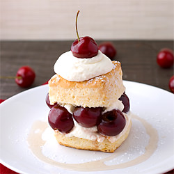 Drunken Cherry Shortcake