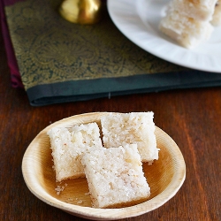 Easy Coconut Burfi!