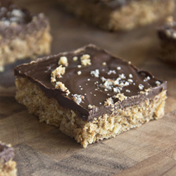 Chocolate Hazelnut Shortbread Bars