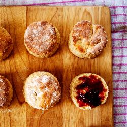 Peanut butter scones