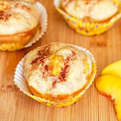 Peach Pie Muffins