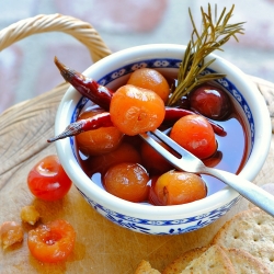 Pickled Cherries