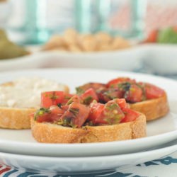 Heirloom Tomato Bruschetta