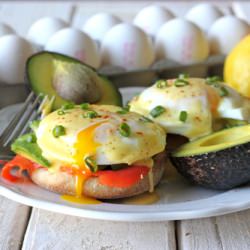 Smoked Salmon Eggs Benedict