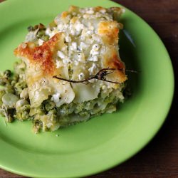 Green Vegetables Lasagna