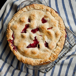 Blackberry Peach Pie