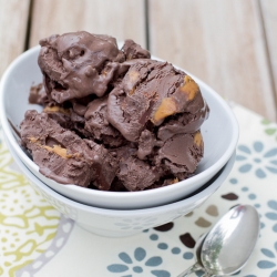 Dark Chocolate & PB Frozen Yogurt