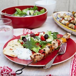 Greek Chicken Skewers