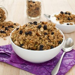 Blueberry Coconut Granola