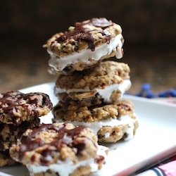 chocolate oatmeal moon pies