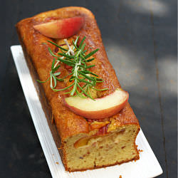 Peach and Mascarpone Cake