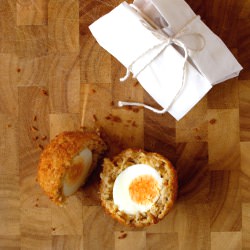 Salted Cod Scotch Eggs