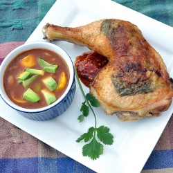 Garlicky Cilantro Chicken