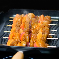 Turkey Skewers with Apricots