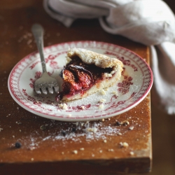 Fig and Raspberry Galette