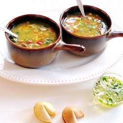 Sweet Corn Vegetable Soup