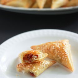 Puff Pastry Pastrami Pockets