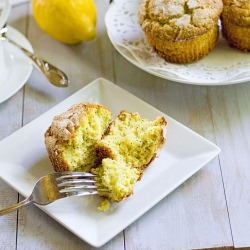 Ricotta Lemon Poppy Muffins