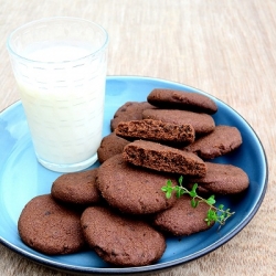 Double Choc Chip Cookies