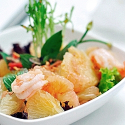 Grapefruit & Shrimp Salad