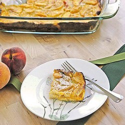 Peach Clafoutis