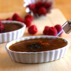 Spiced Chai Creme Brulee