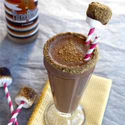 Boozy S’mores Shake