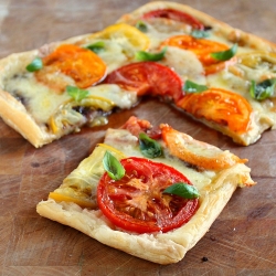 Tomato and Mozzarella Tart