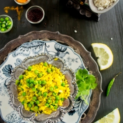 Poha – Savory & Tangy