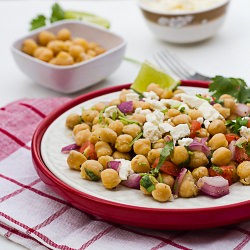 Light and Healthy Chickpea Salad