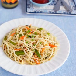 Chinese Vegetable Hakka Noodles