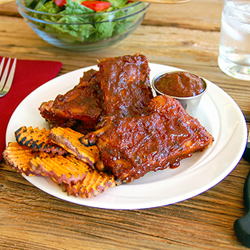 Bourbon Barbecue Pork Baby Back Rib