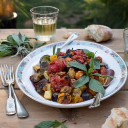 Roasted Vegetables with Harissa