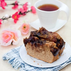 Apple Blueberry Milk Tea Cake