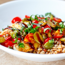 Mediterranean Flounder & Farro