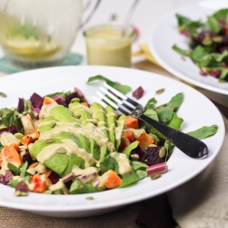 Roasted Beet and Sweet Potato Salad