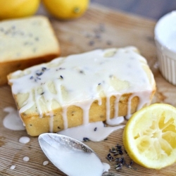 Lemon Lavender Pound Cake