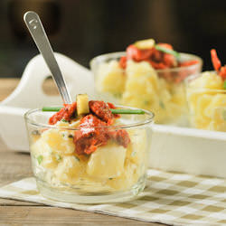 Potato Salad with Pickle Dressing