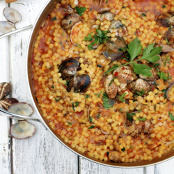 Fregula con Arselle