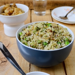 Broccoli & Greenpeas Rice