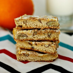 Orange Caramel Bars