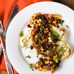 Grilled Cauliflower Steaks