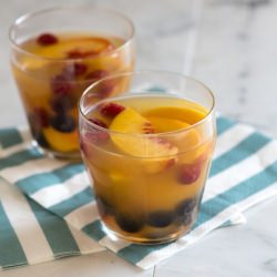 White Wine Peach Sangria