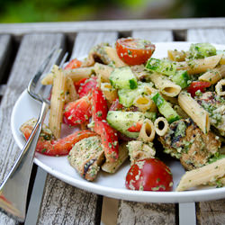 Chicken Tikka Pasta Salad