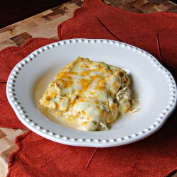 White Chicken Lasagna